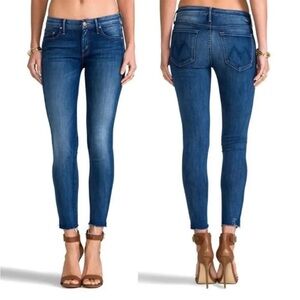 Mother Jeans the looker ankle fray jeans